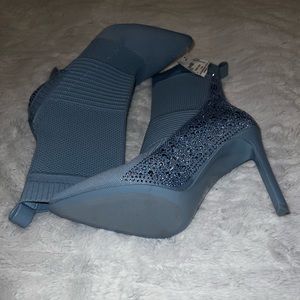 Never worn, brand new. Only tried them on at store and purchased.